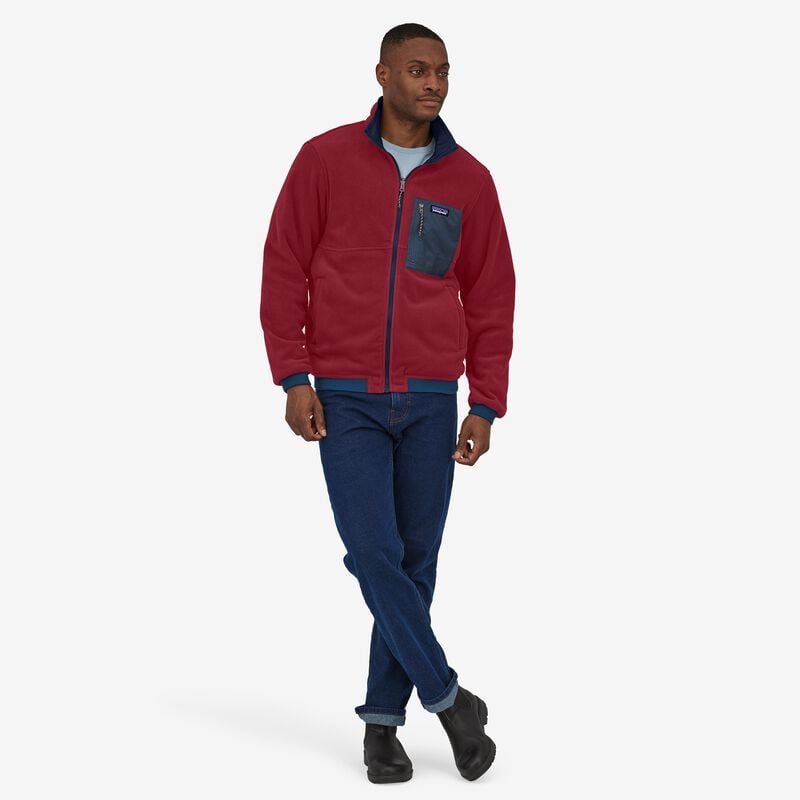 Patagonia Men's Reversible Shelled Microdini Jacket - Pitch Blue