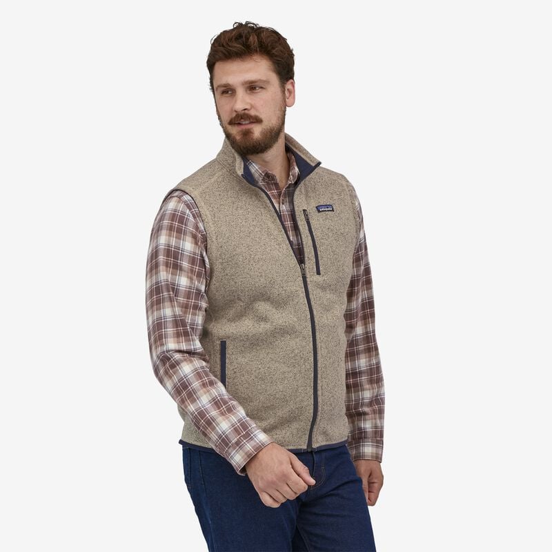 Patagonia Men's Better Sweater® Fleece Vest - Oar Tan