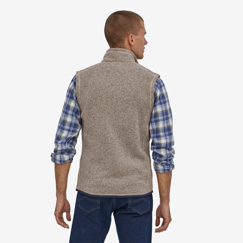 Patagonia Men's Better Sweater® Fleece Vest - Oar Tan