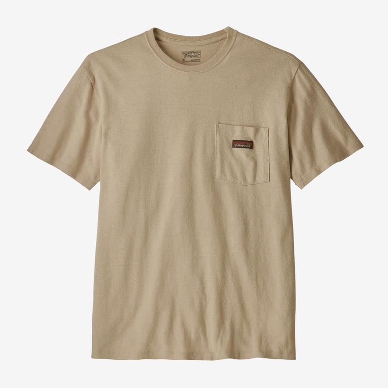 Patagonia Men's Work Pocket Tee Shirt - Pumice