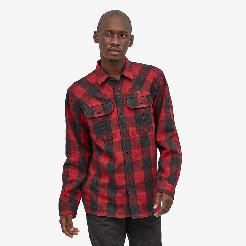 Patagonia Men's Farrier's Shirt - Great Plains: Fire