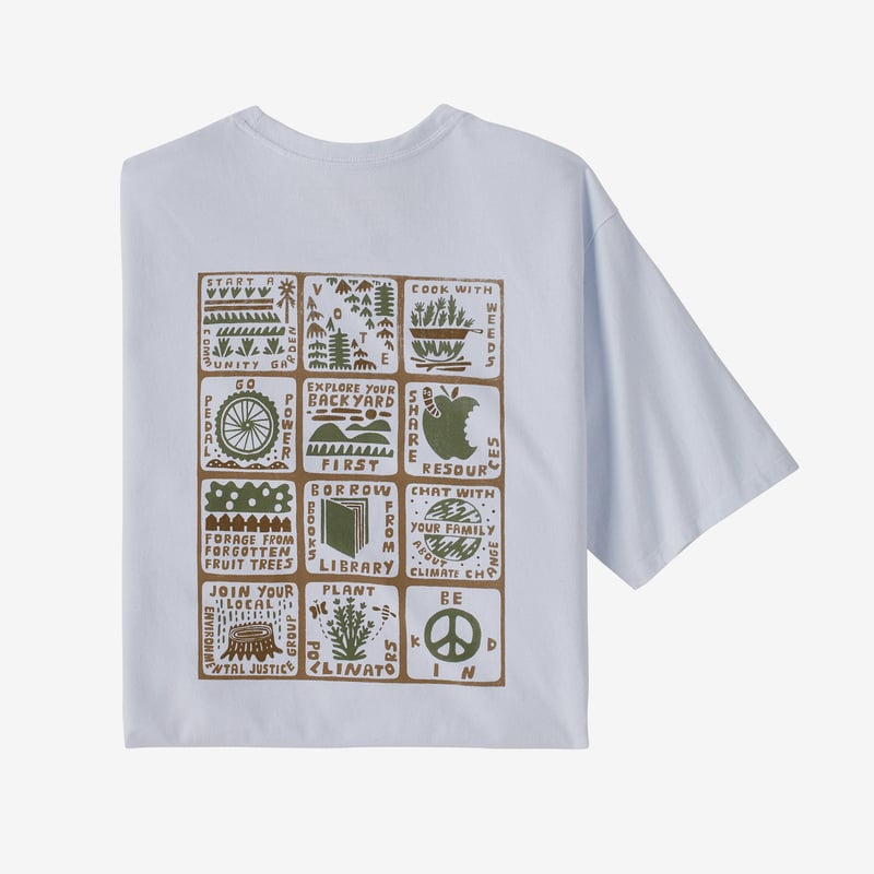 Patagonia Men's How to Change Responsibili-Tee® - White