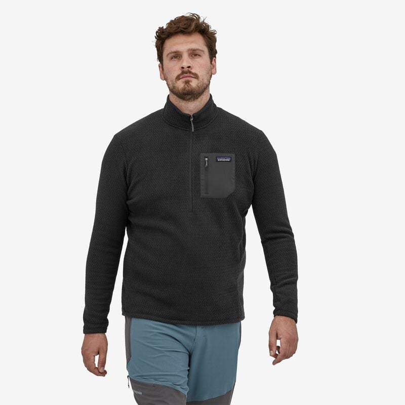 Patagonia Men's R1® Air Zip-Neck - Smolder Blue