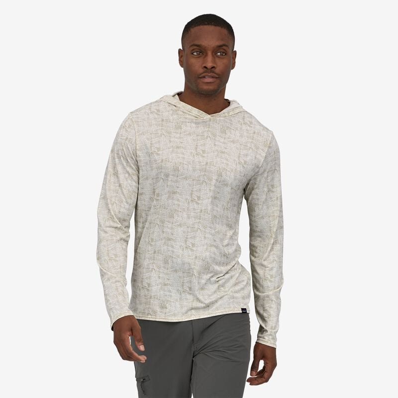Patagonia Men's Capilene® Cool Daily Hoody - Fall Texture: Pumice
