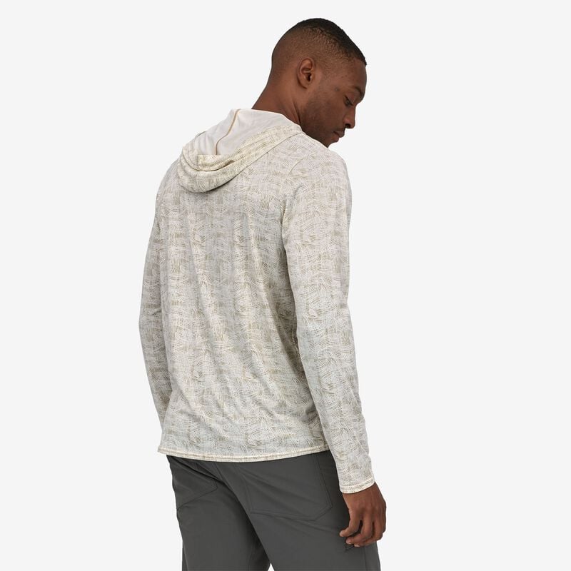 Patagonia Men's Capilene® Cool Daily Hoody - Fall Texture: Pumice