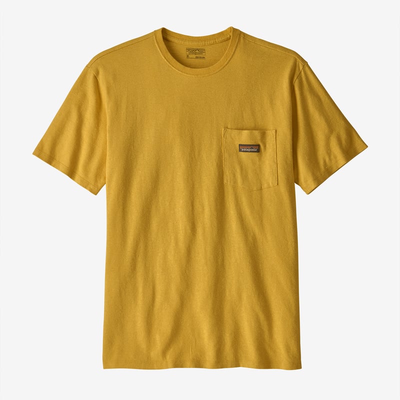 Patagonia Men's Work Pocket Tee Shirt - Cabin Gold