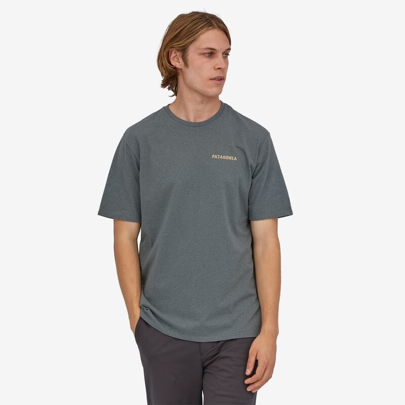 Patagonia Men's Hold On To Winter Responsibili-Tee® - Plume Grey