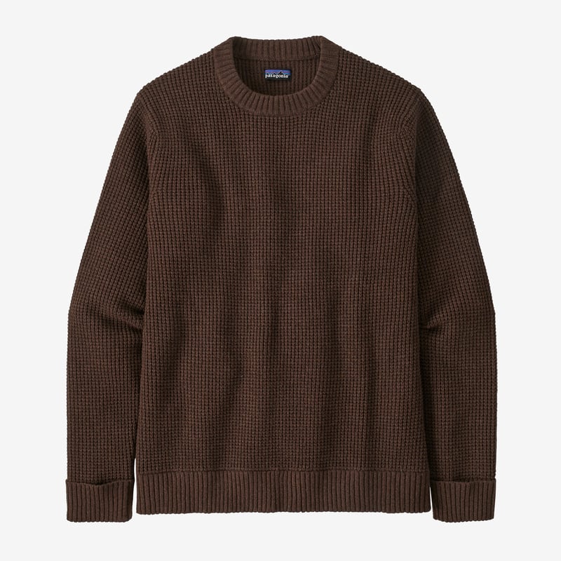 Patagonia Men's Recycled Wool Sweater - Cone Brown