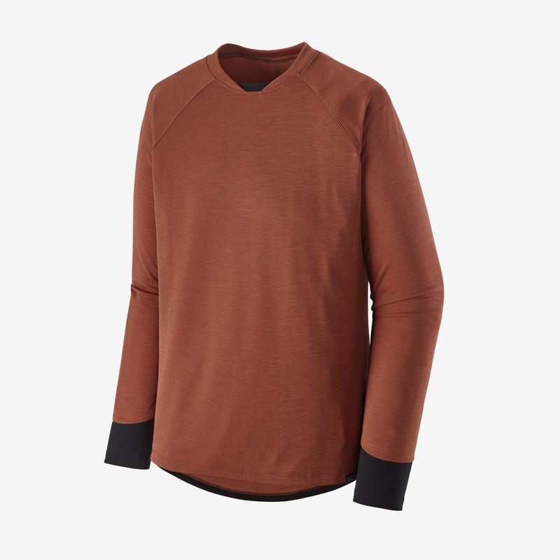Patagonia Men's Long-Sleeved Dirt Craft Bike Jersey - Sisu Brown