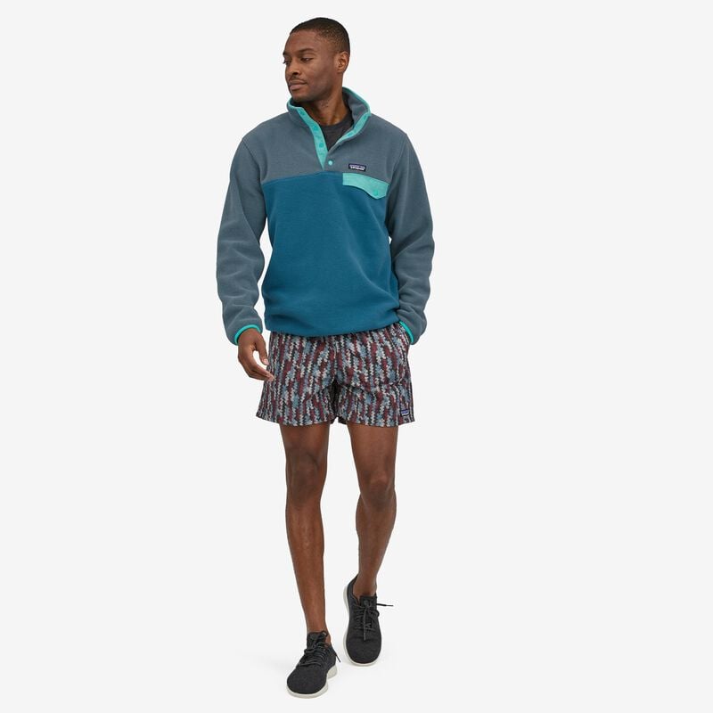 Patagonia Men's Lightweight Synchilla® Snap-T® Fleece Pullover - Wavy Blue