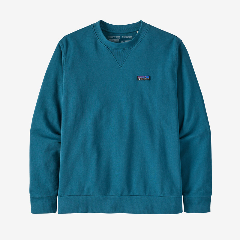 Patagonia Regenerative Organic Certified™ Cotton Crewneck Sweatshirt - Wavy Blue