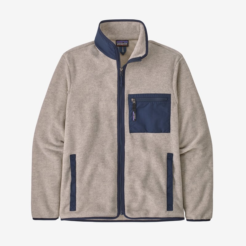 Patagonia Men's Synchilla® Fleece Jacket - Oatmeal Heather