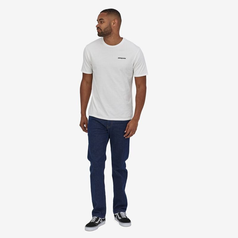 Patagonia Men's P-6 Mission Organic T-Shirt - Sound Blue