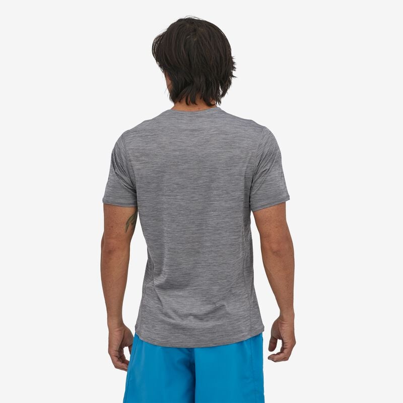 Patagonia Men's Capilene® Cool Lightweight Shirt - Forge Grey - Feather Grey X-Dye