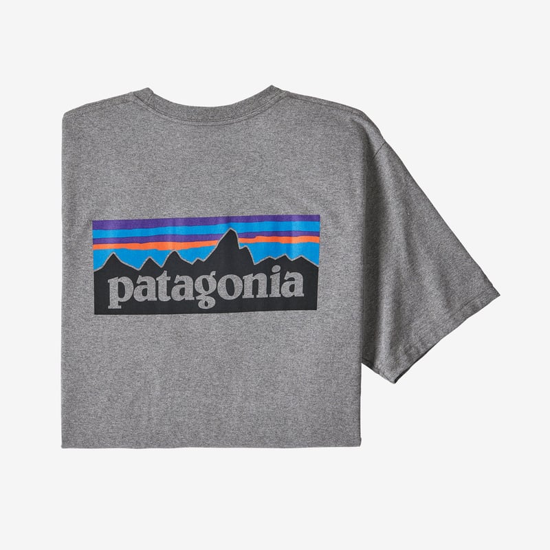Patagonia Men's P-6 Logo Responsibili-Tee® - Gravel Heather