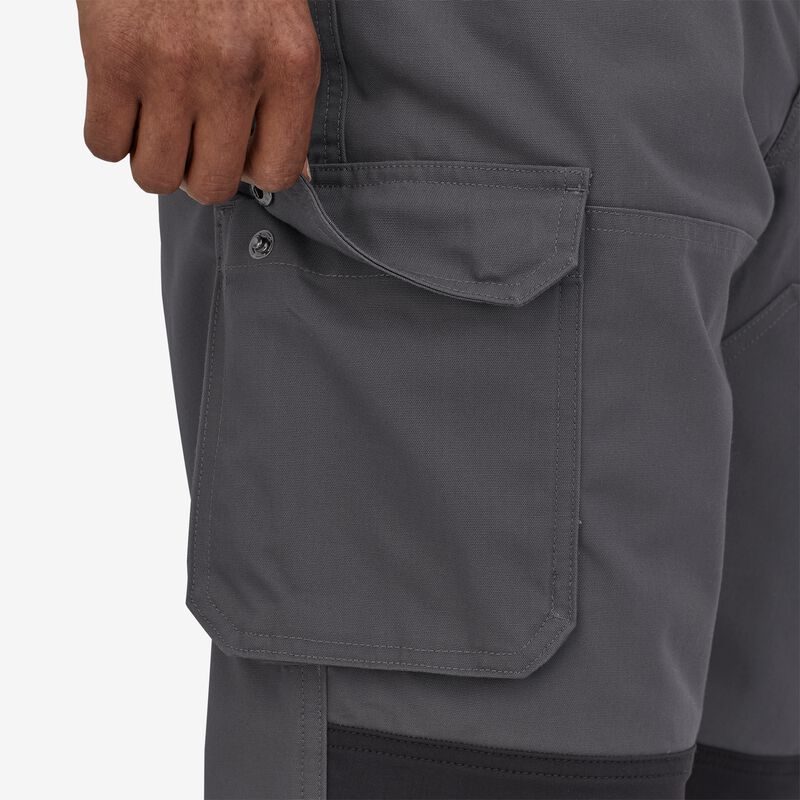 Patagonia Men's Cliffside Rugged Trail Pants - Short - Forge Grey
