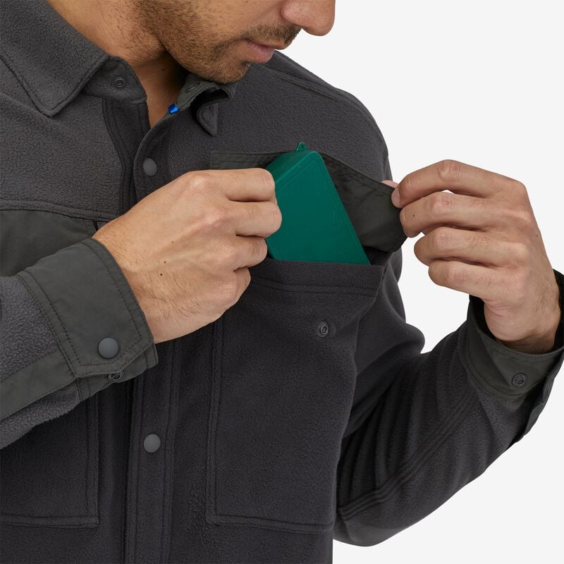 Patagonia Men's Long-Sleeved Early Rise Snap Shirt - Wavy Blue