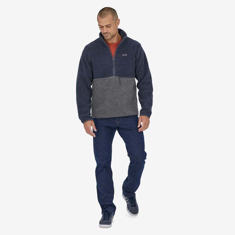 Patagonia Men's Reclaimed Fleece Pullover - Smolder Blue