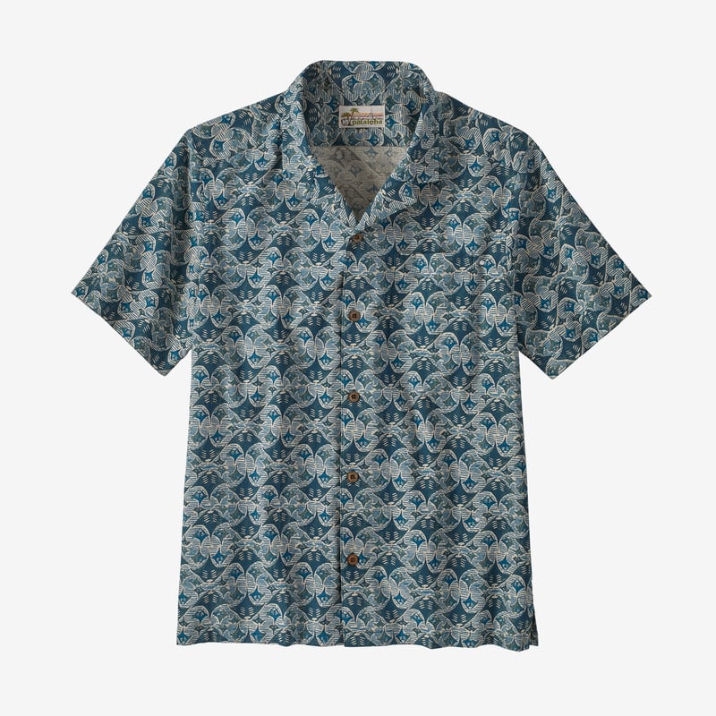 Patagonia Men's Pataloha® Shirt - Ray Migration: Stone Blue