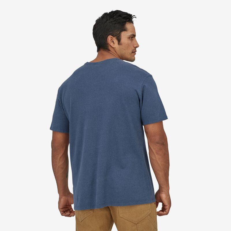 Patagonia Men's Work Pocket Tee Shirt - Stone Blue
