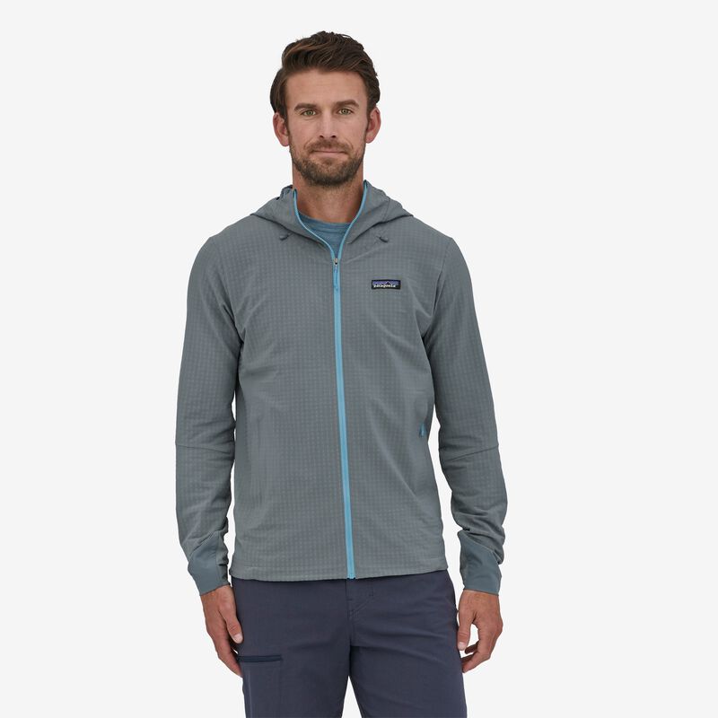 Patagonia Men's R1® TechFace Hoody - Plume Grey