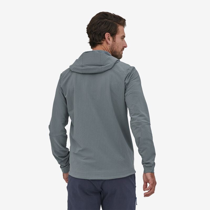 Patagonia Men's R1® TechFace Hoody - Plume Grey
