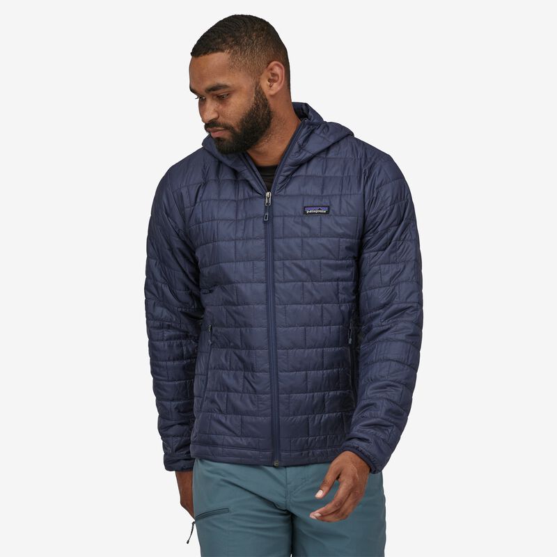 Patagonia Men's Nano Puff® Hoody - Classic Navy