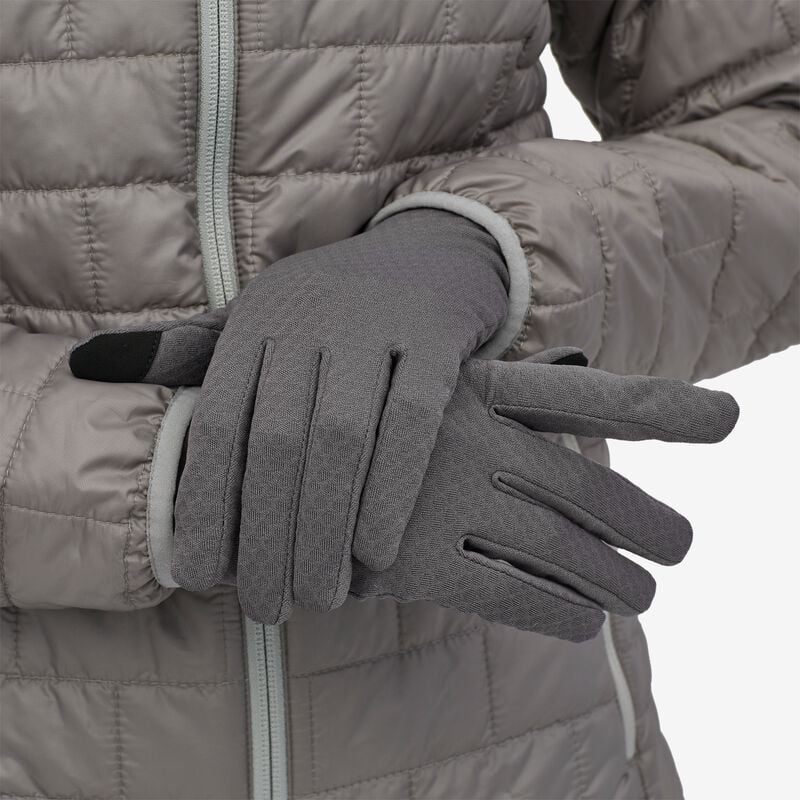 Patagonia Capilene® Midweight Liner Gloves - Forge Grey