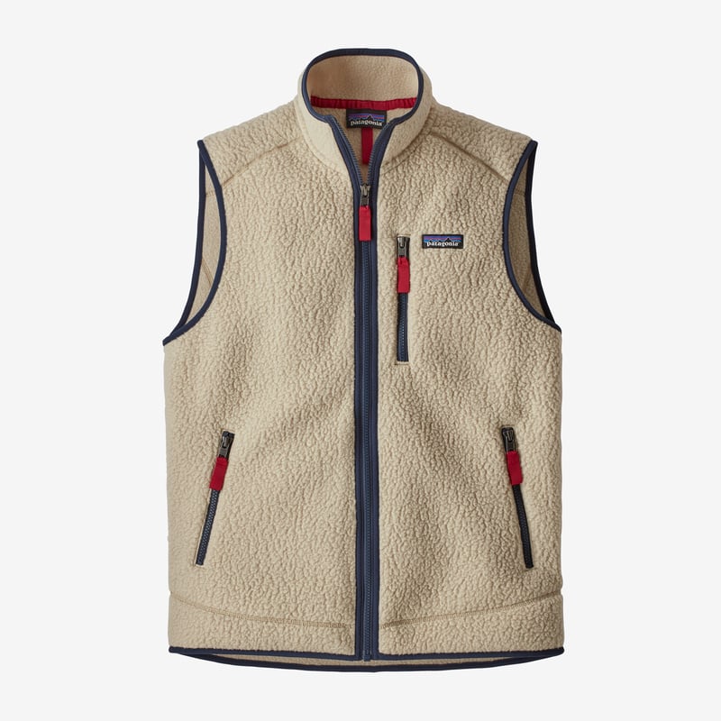 Patagonia Men's Retro Pile Fleece Vest - El Cap Khaki