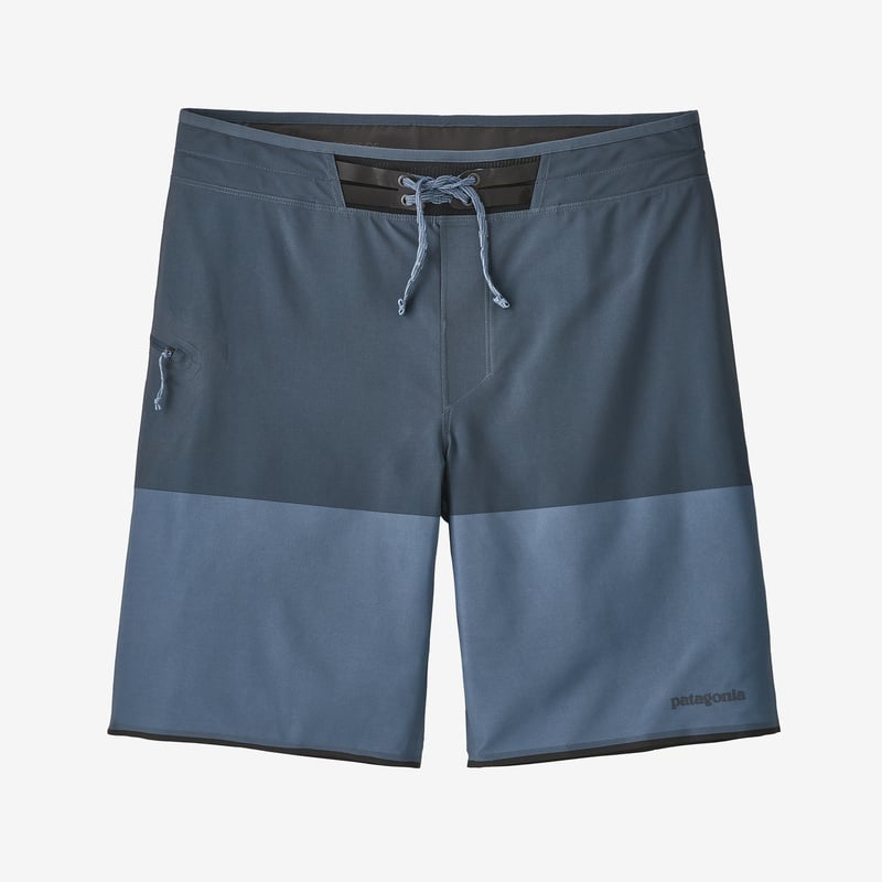 Patagonia Men's Hydrolock Boardshorts - 19" - Santa Cruz Block: Plume Grey