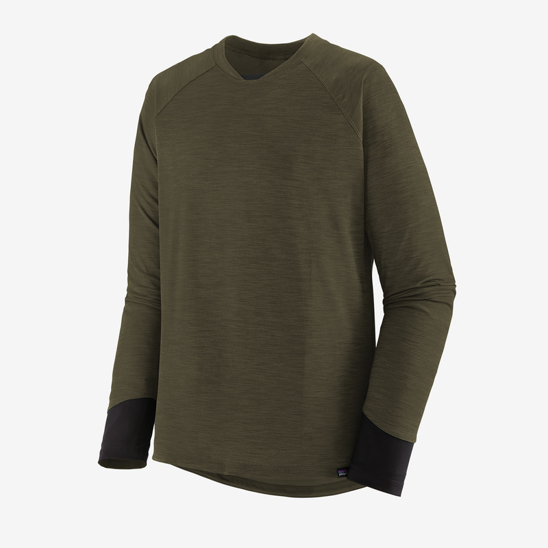 Patagonia Men's Long-Sleeved Dirt Craft Bike Jersey - Basin Green