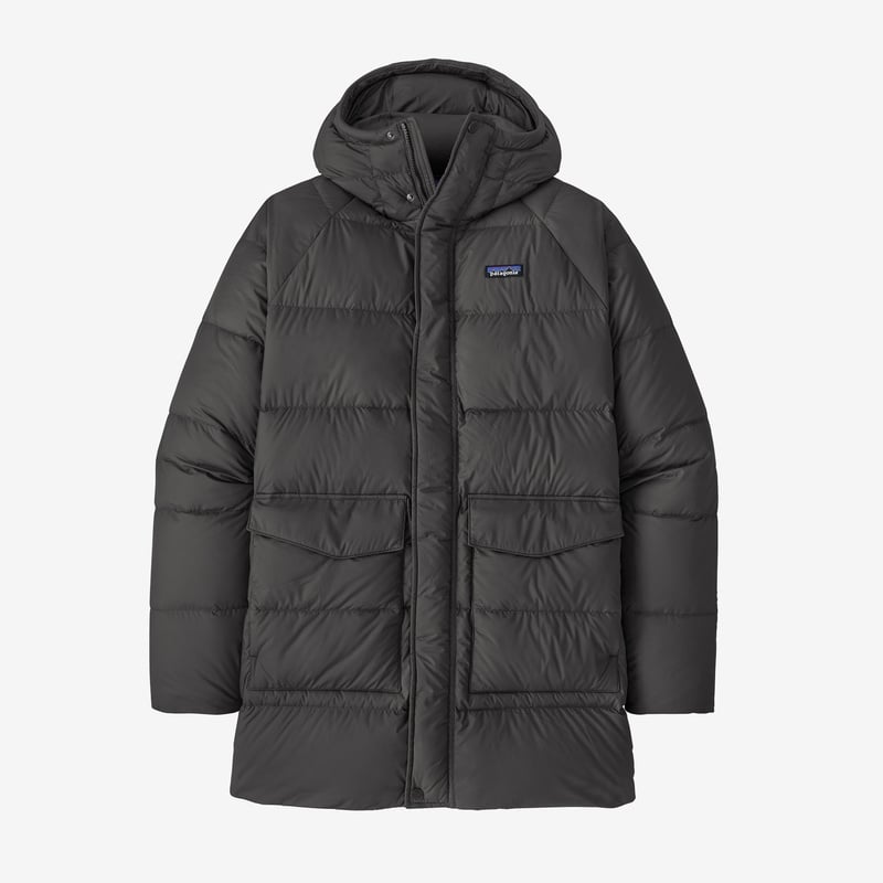 Patagonia Men's Silent Down Parka - Ink Black