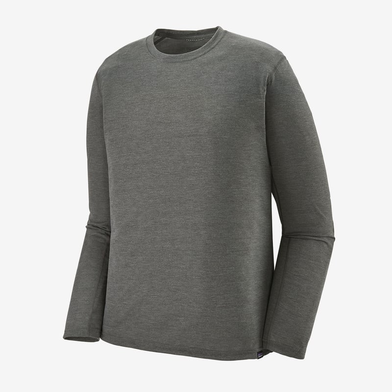 Patagonia Men's Long-Sleeved Capilene® Cool Trail Shirt - Forge Grey