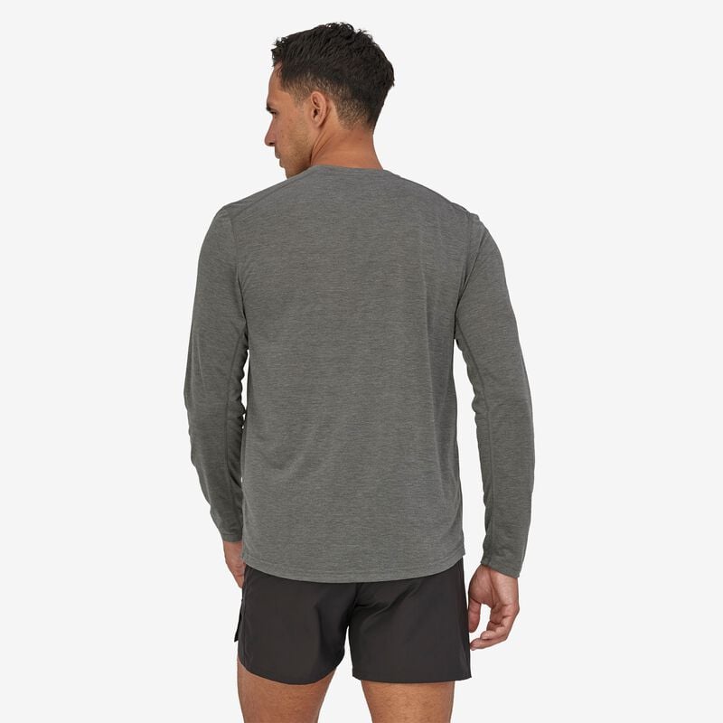 Patagonia Men's Long-Sleeved Capilene® Cool Trail Shirt - Forge Grey