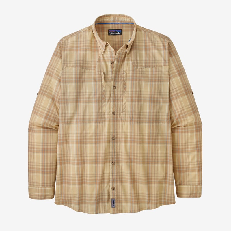 Patagonia Men's Long-Sleeved Sun Stretch Shirt - Jetty: Sespe Tan