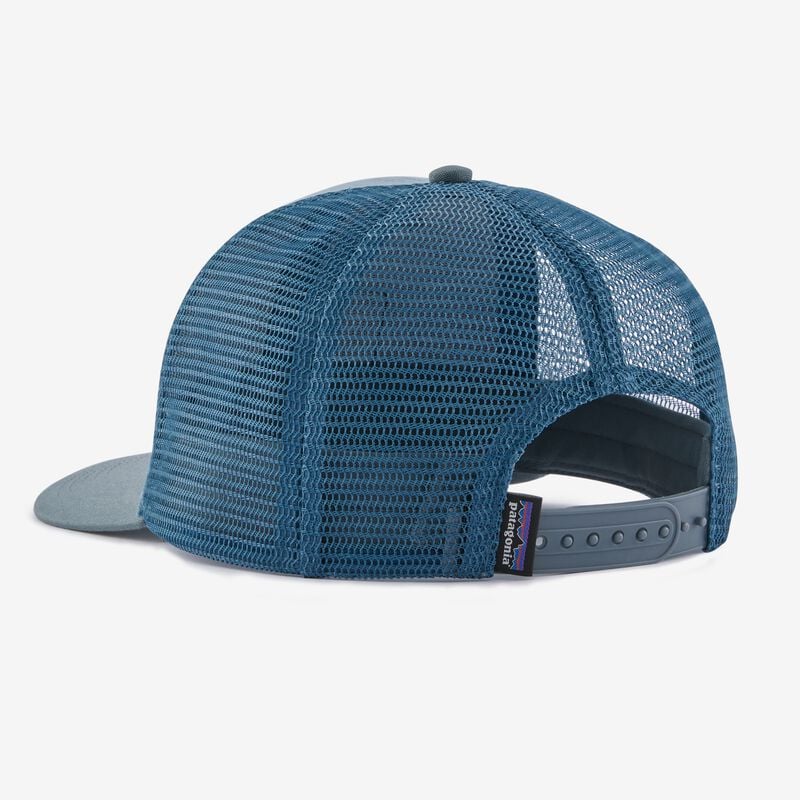 Patagonia Flying Fish LoPro Trucker Hat - Flying Fish Fork: Light Plume Grey