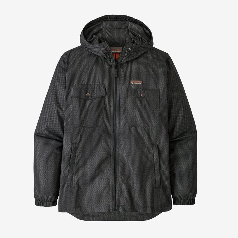 Patagonia Men's Steel Forge Windbreaker Jacket - Black