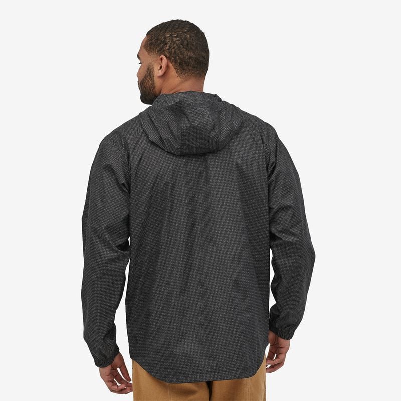 Patagonia Men's Steel Forge Windbreaker Jacket - Black