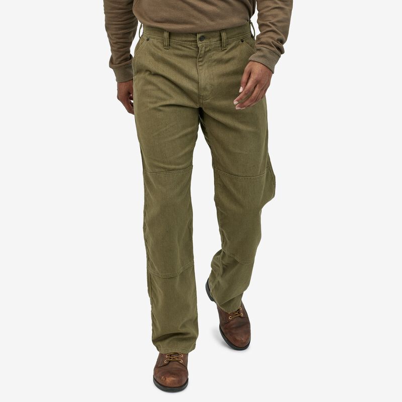 Patagonia Men's All Seasons Hemp Canvas Double Knee Pants - Regular - Rattan