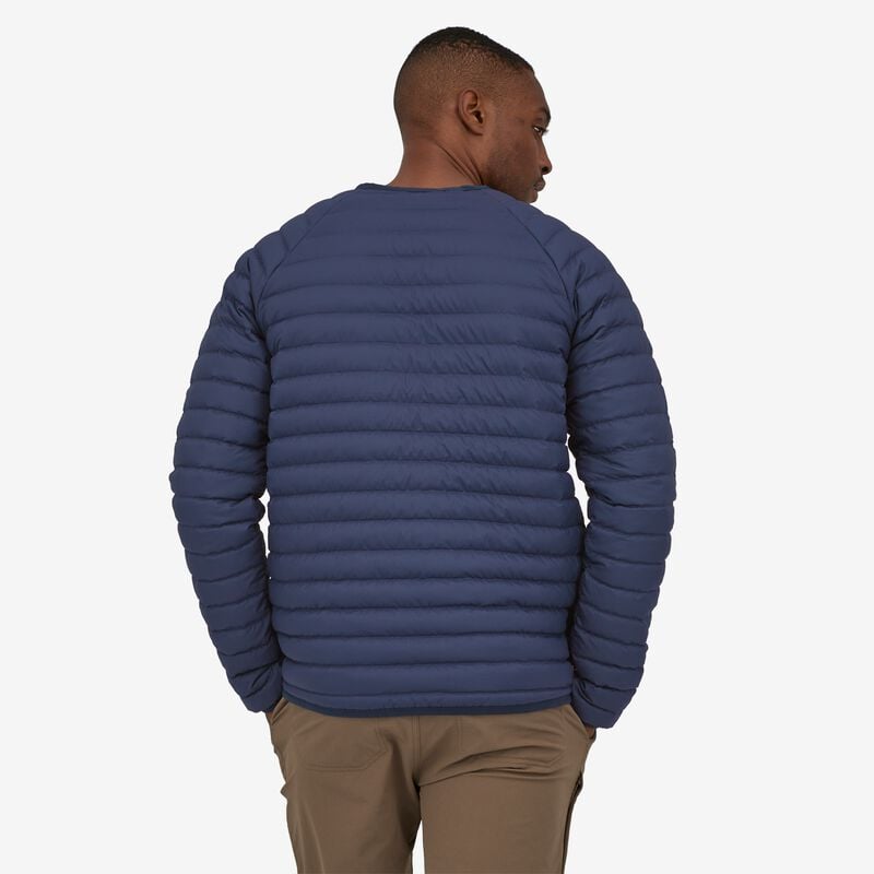 Patagonia Men's Silent Down Crew - Basin Green