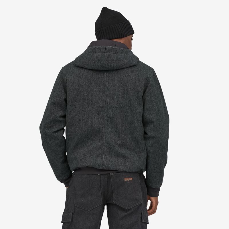 Patagonia Men's Iron Forge Hemp® Canvas Hooded Jacket - Ink Black