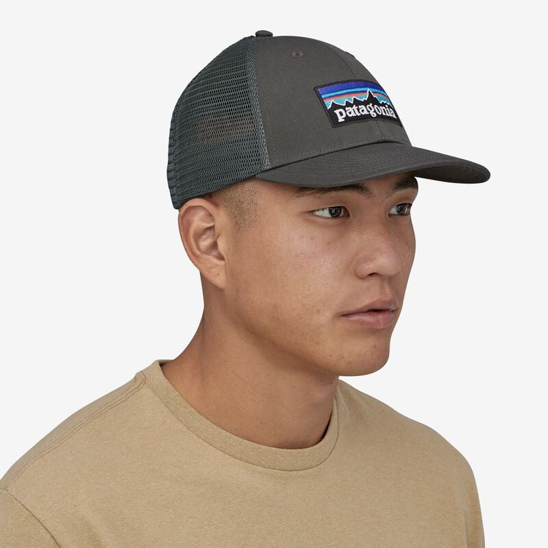 Patagonia P-6 Logo LoPro Trucker Hat - Forge Grey