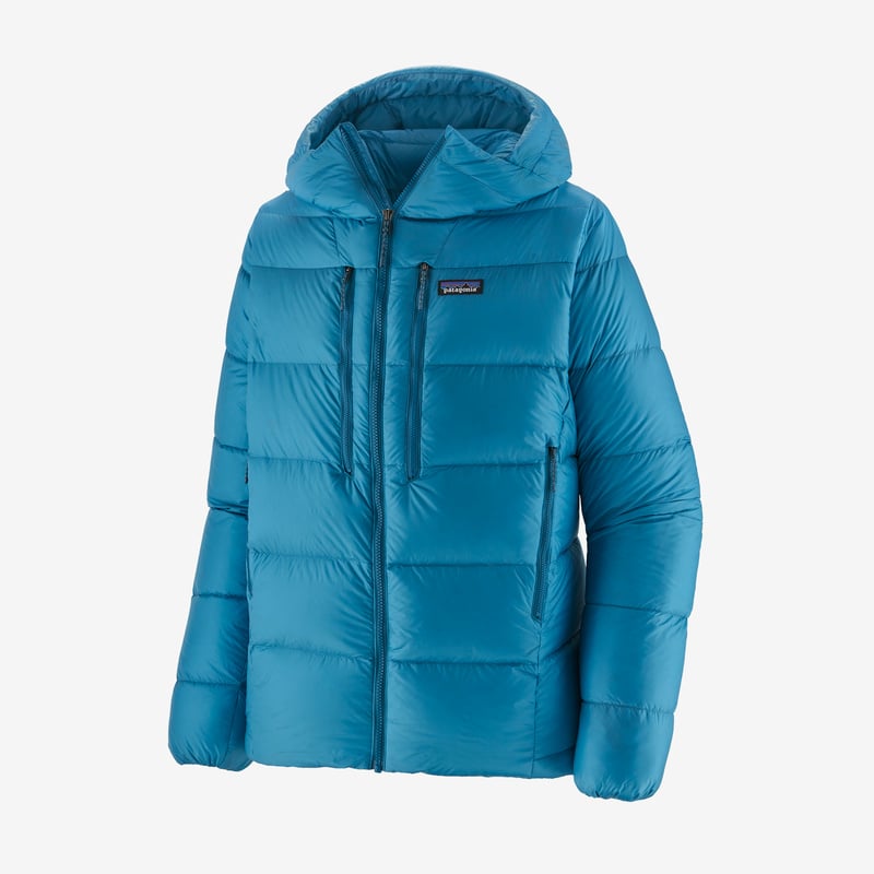 Patagonia Men's Fitz Roy Down Hoody - Anacapa Blue