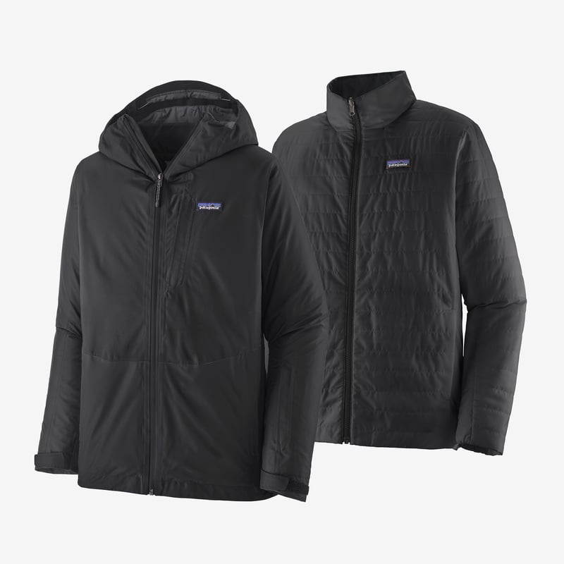 Patagonia Men's 3-in-1 Powder Town Jacket - Black