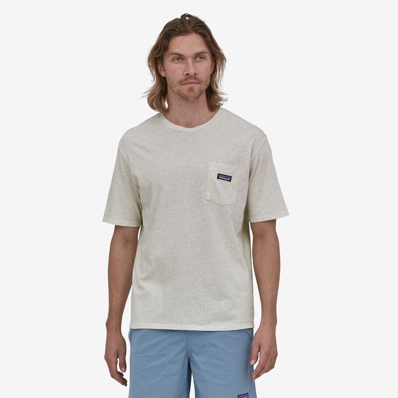 Patagonia Men's Regenerative Organic Certified™ Cotton Lightweight Pocket Tee - Noble Grey