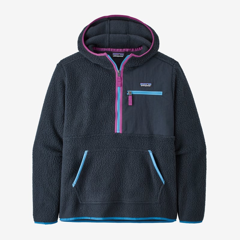Patagonia Men's Retro Pile Fleece Pullover - Pitch Blue