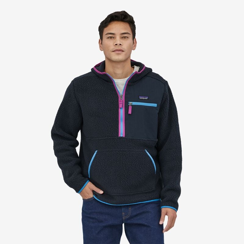 Patagonia Men's Retro Pile Fleece Pullover - Pitch Blue