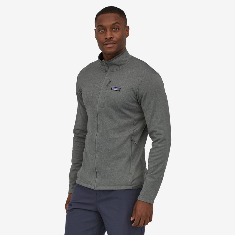 Patagonia Men's R1® Daily Jacket - Noble Grey - Salt Grey X-Dye