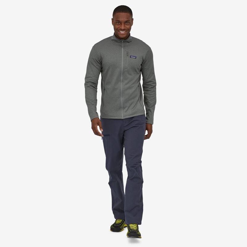 Patagonia Men's R1® Daily Jacket - Noble Grey - Salt Grey X-Dye