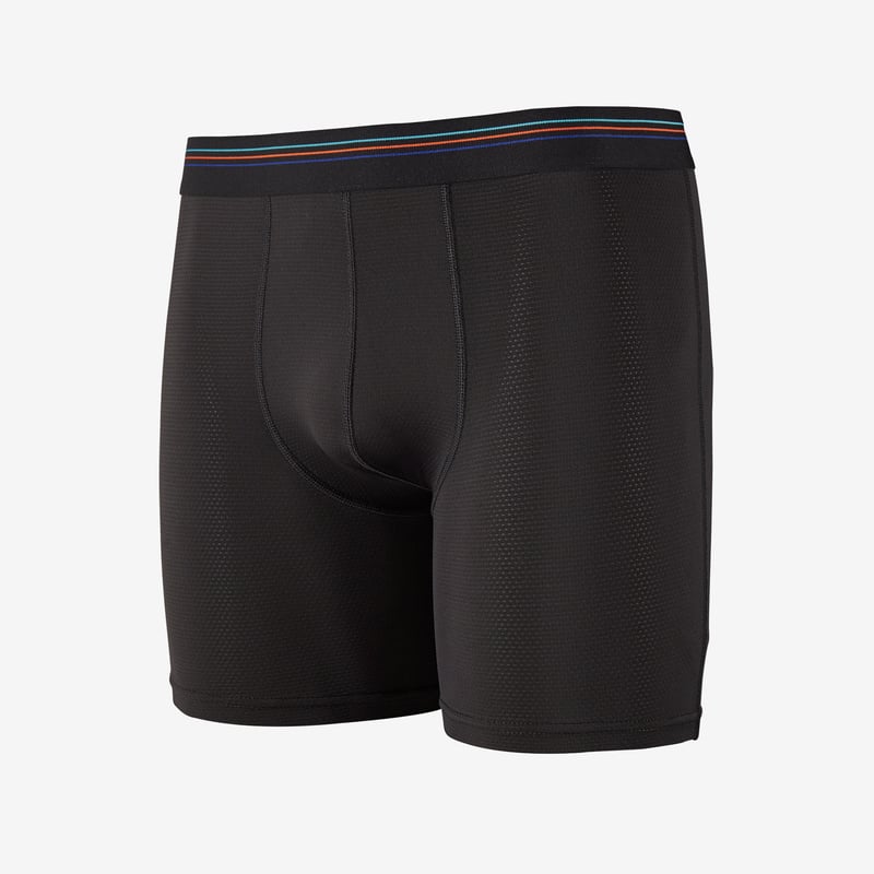 Patagonia Men's Sender Boxer Briefs - 6" - Black